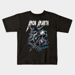 AMON AMARTH MERCH VTG Kids T-Shirt